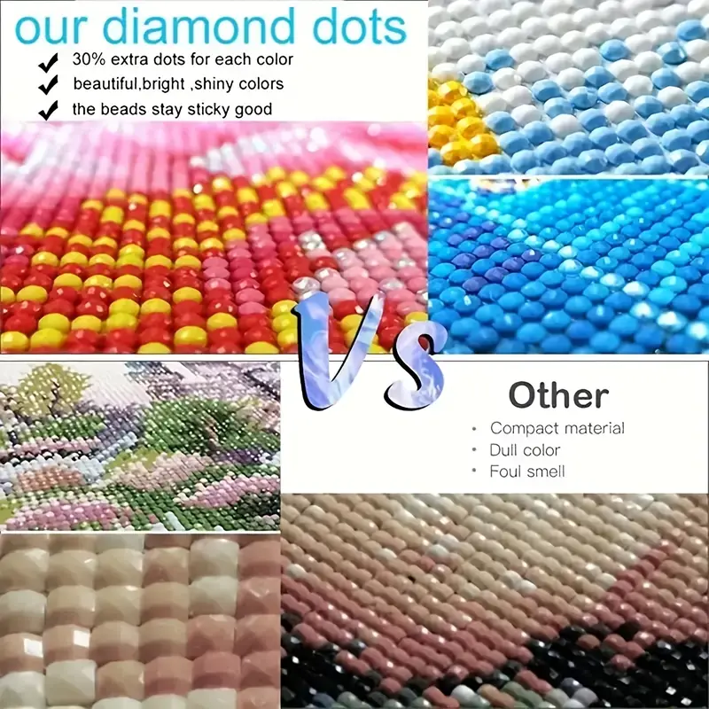 5D Diamond Painting Set, Color - Embroidery H&M recension och pris